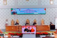 saat Mendengarkan pidato Kemerdekaan Presiden Jokowi