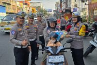 Sat Lantas Polres Asahan Gelar Kegiatan Preemtif di Hari Kedua Reward Pengendara Tertib Lalu Lintas 2025//Foto: Istimewa.
